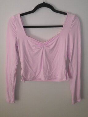 White Fox Pink Long Sleeve
